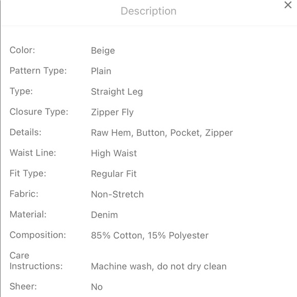 Distressed khaki jean shorts - Picture 6 of 7